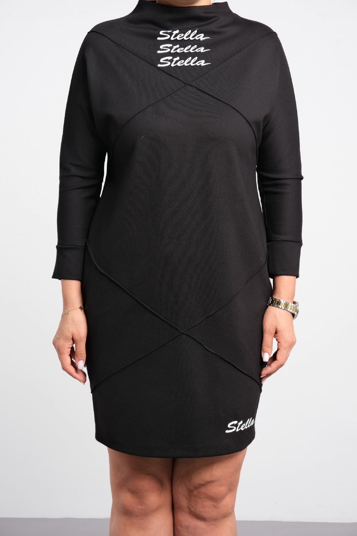 Casual Dresses-Black