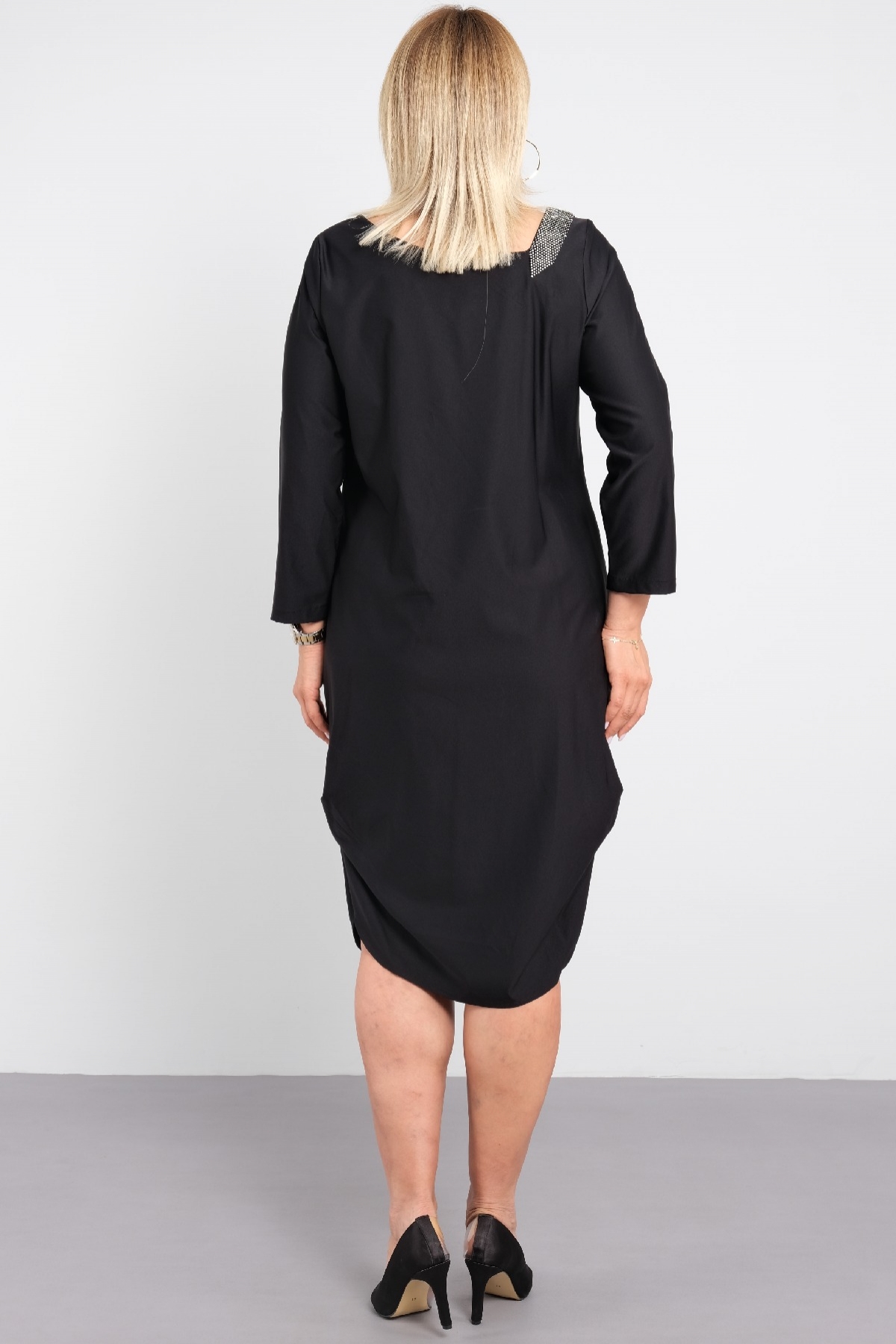 Casual Dresses-Black