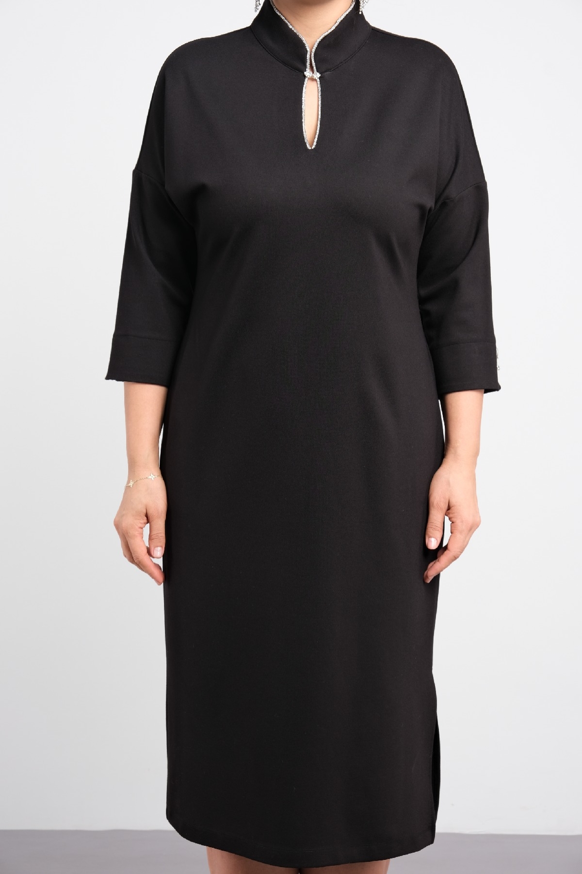 Casual Dresses-Black