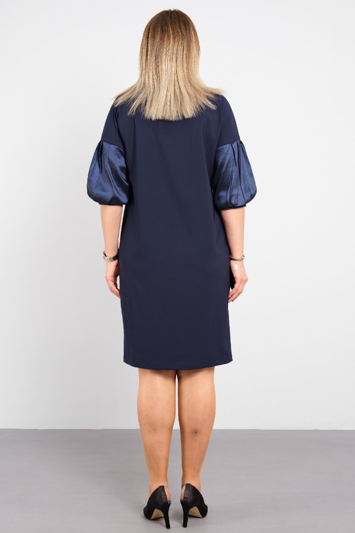 Casual Dresses-Dark Blue