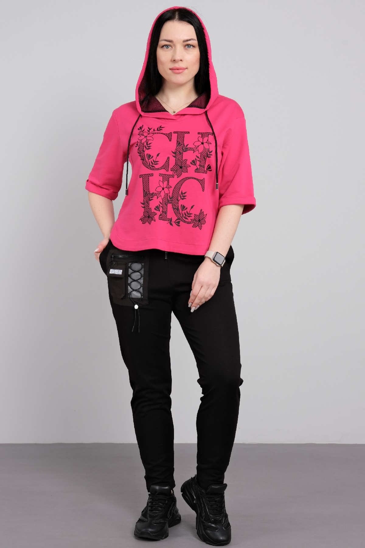 Two-Piece Suit-Fuchsia