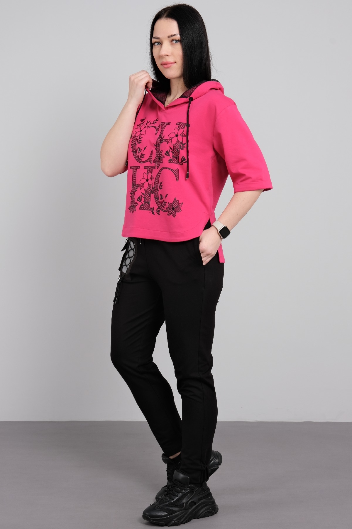 Two-Piece Suit-Fuchsia