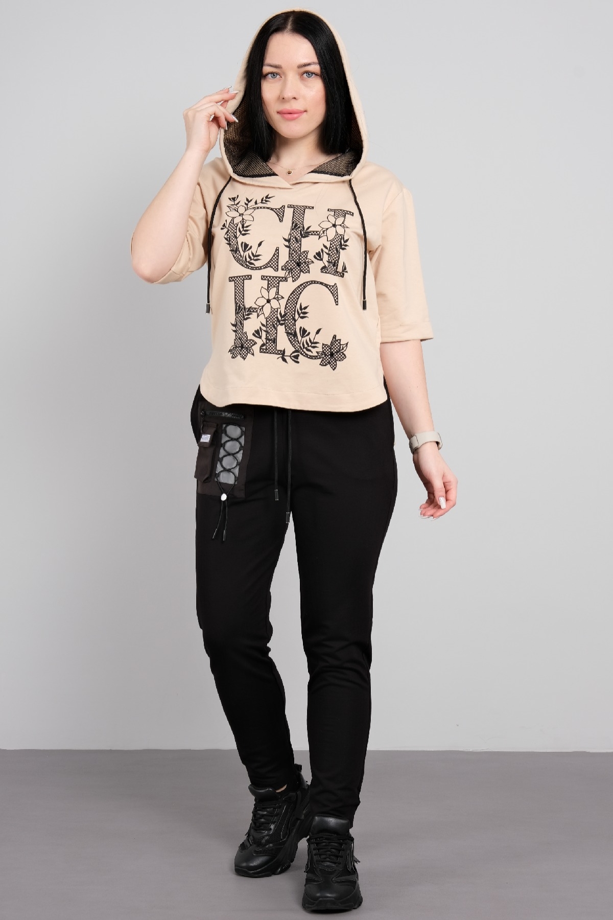 Two-Piece Suit-Beige
