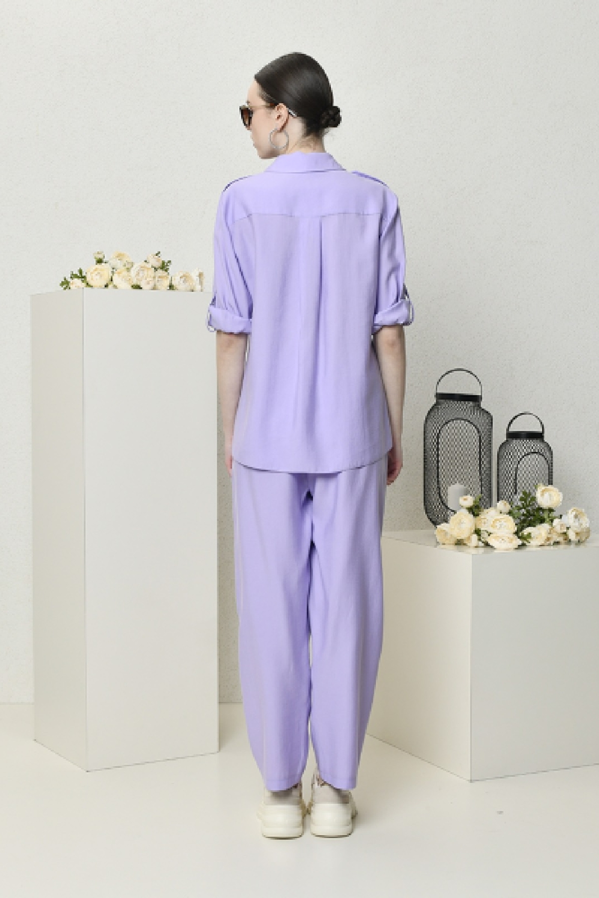 Two-Piece Suit-Purple