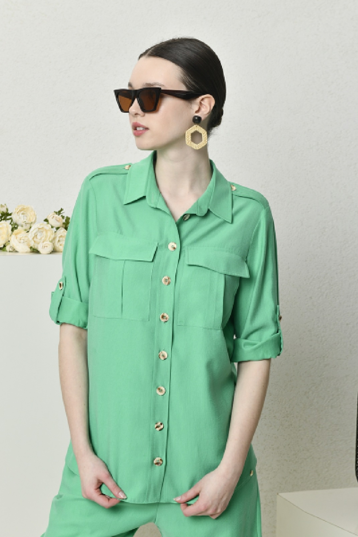 Two-Piece Suit-Green