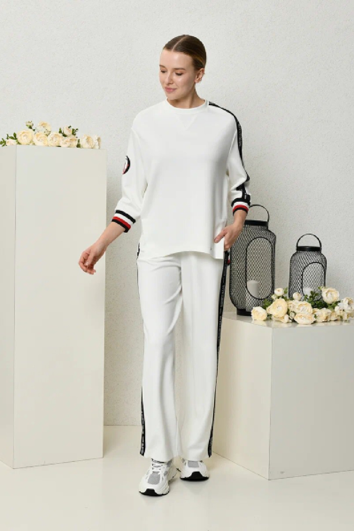 Two-Piece Suit-White