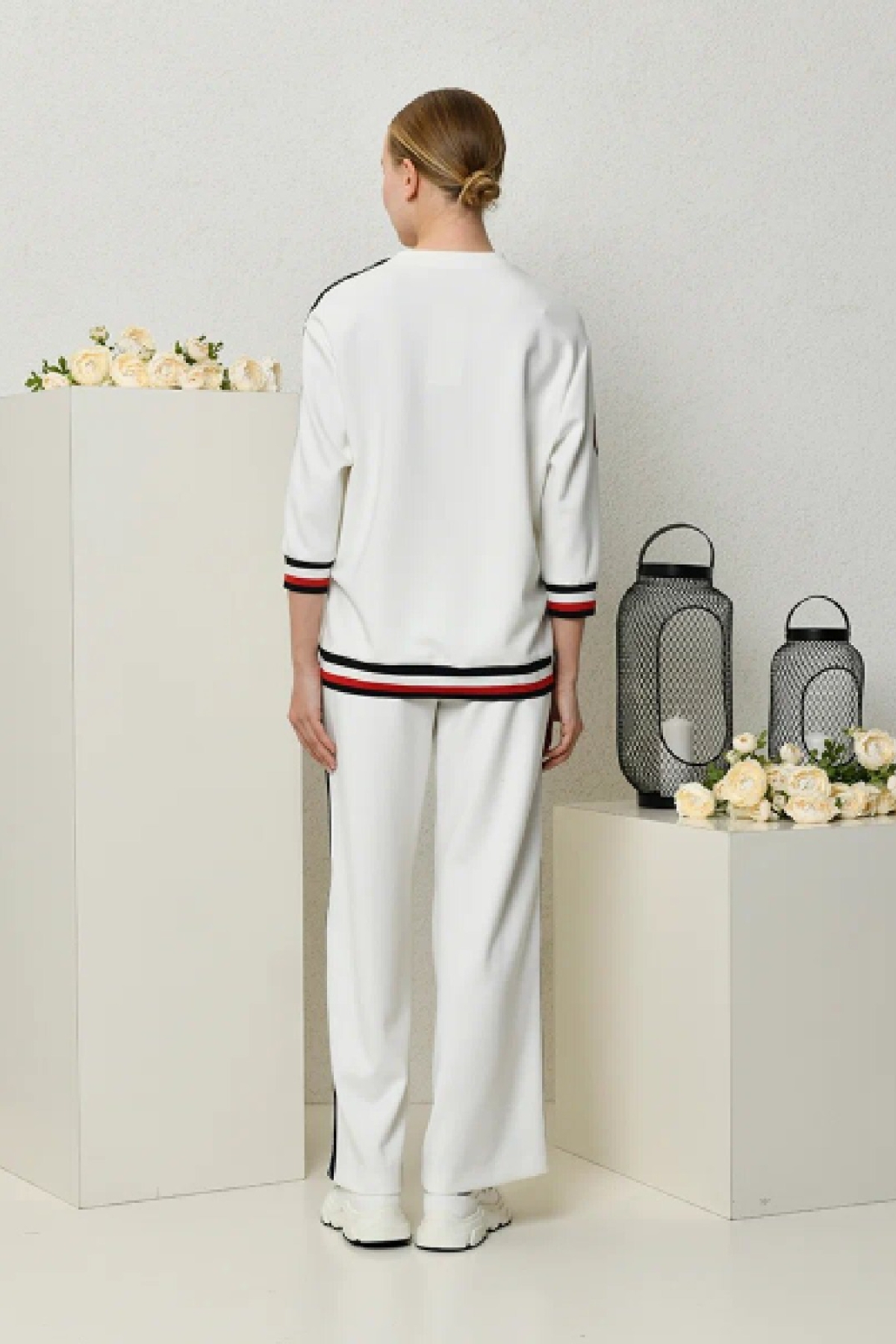 Two-Piece Suit-White