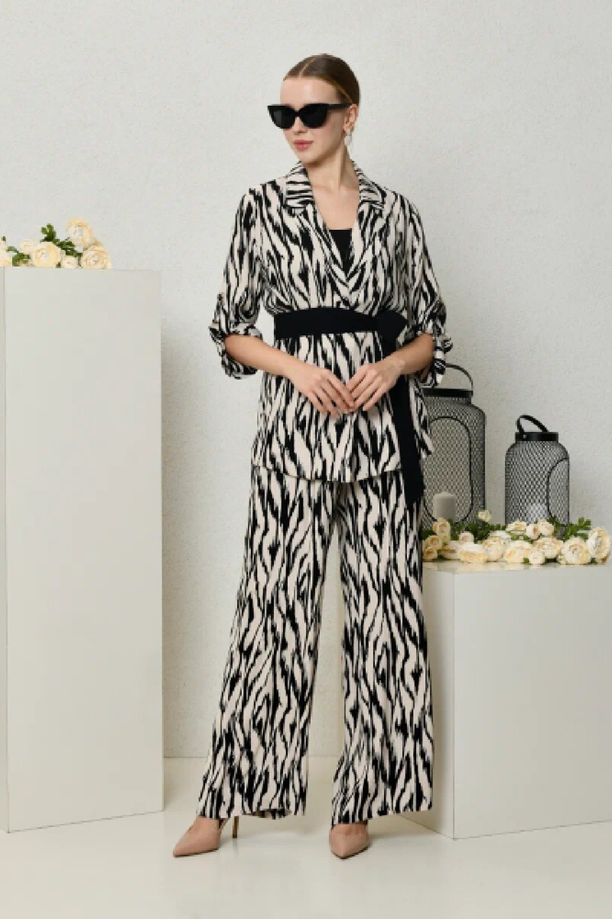 Women's 3 Piece Suits-Multi color