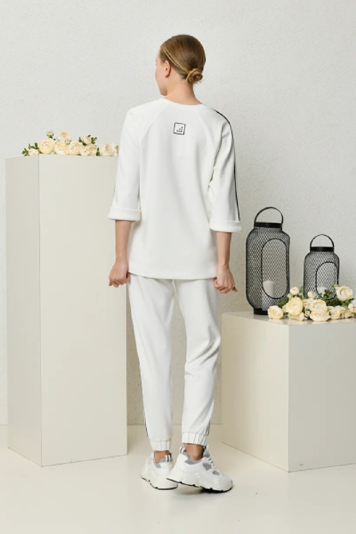 Two-Piece Suit-White