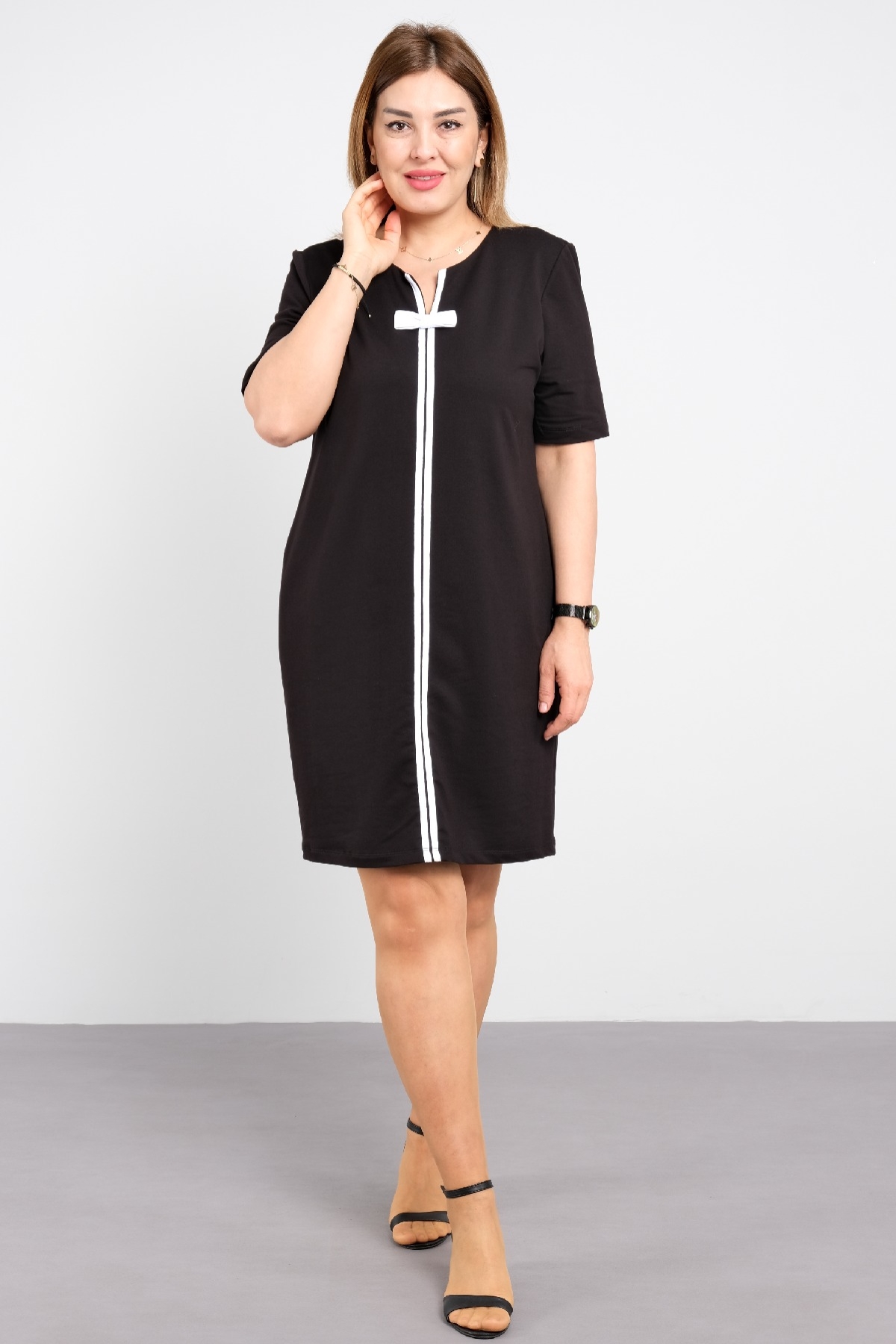 Casual Dresses-Black