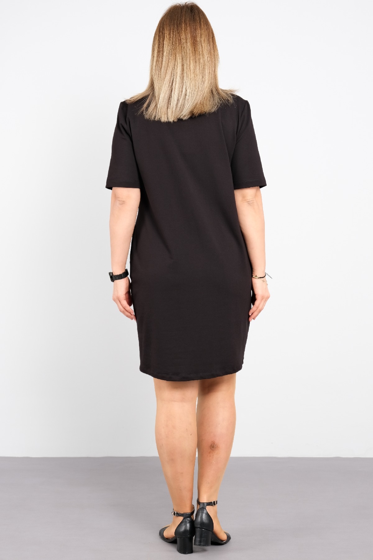 Casual Dresses-Black