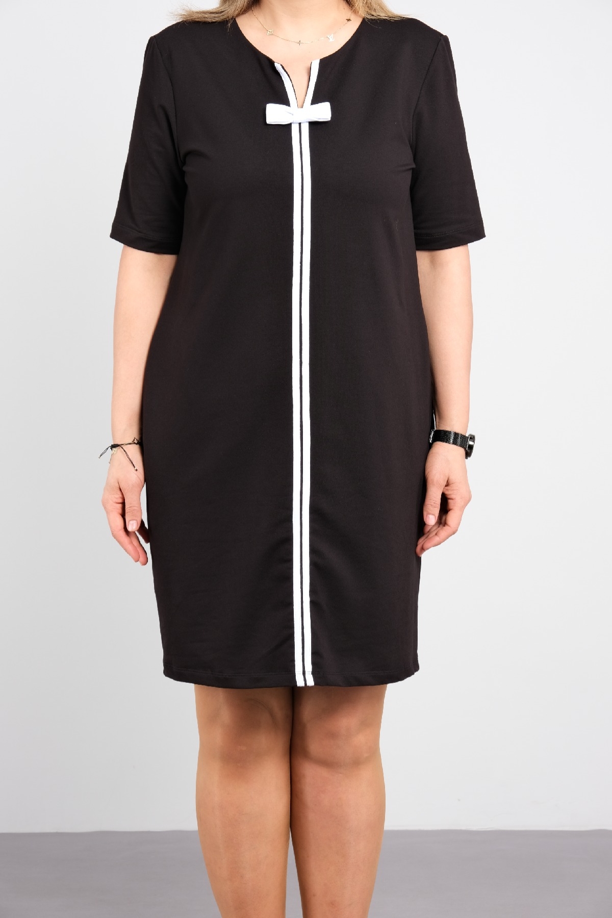 Casual Dresses-Black