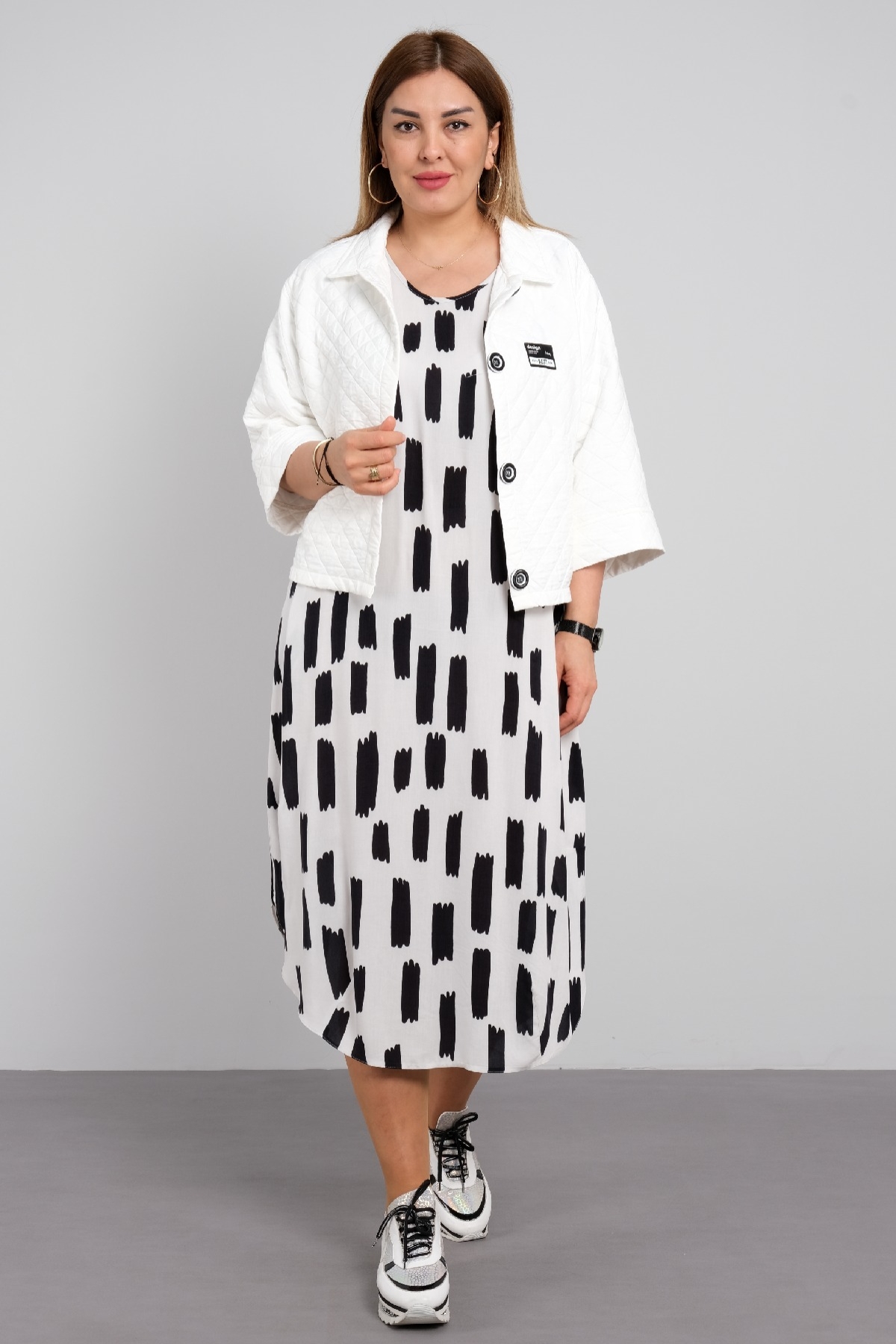 Two-Piece Suit-White