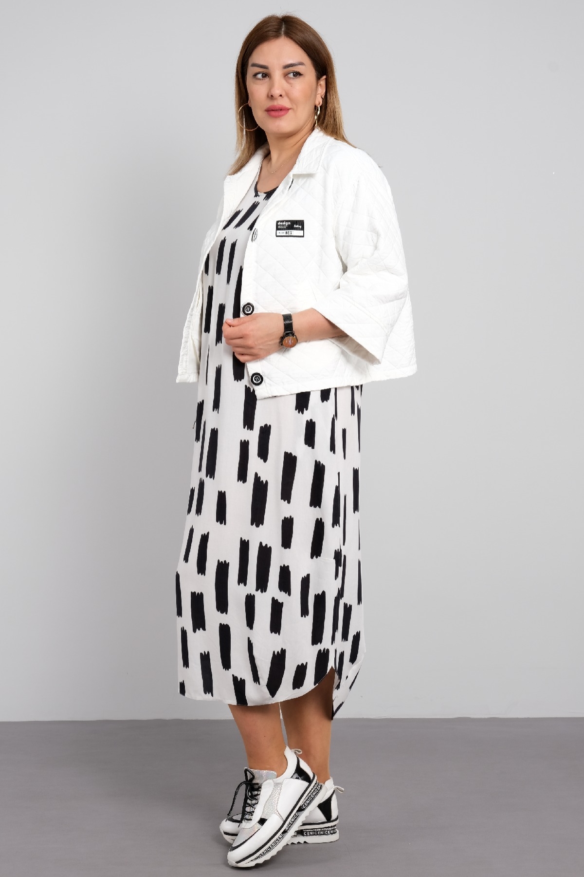 Two-Piece Suit-White
