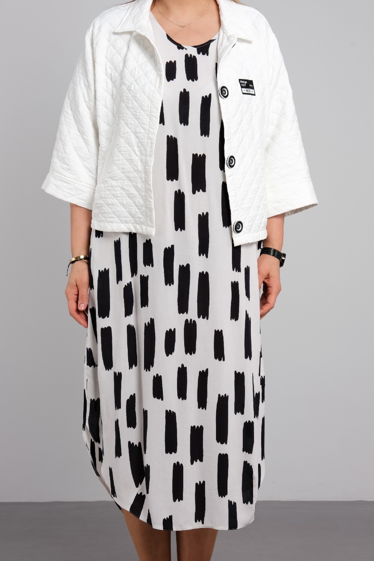 Two-Piece Suit-White
