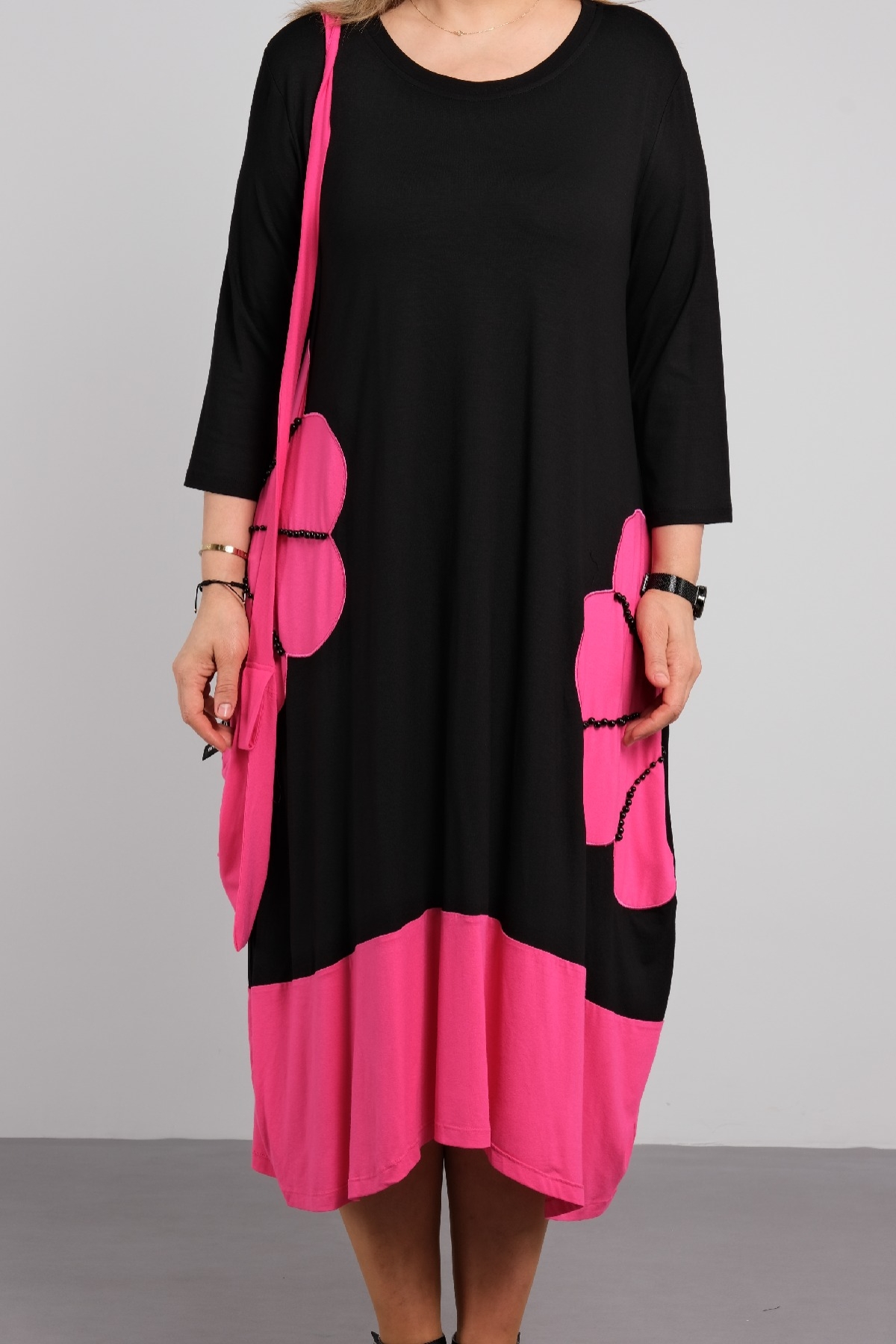 Casual Dresses-Fuchsia