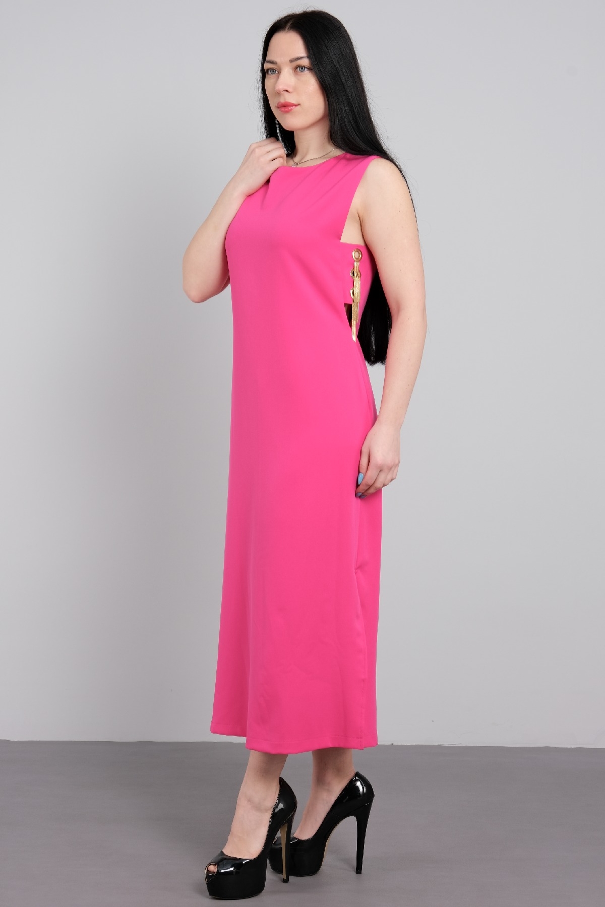 Casual Dresses-Fuchsia
