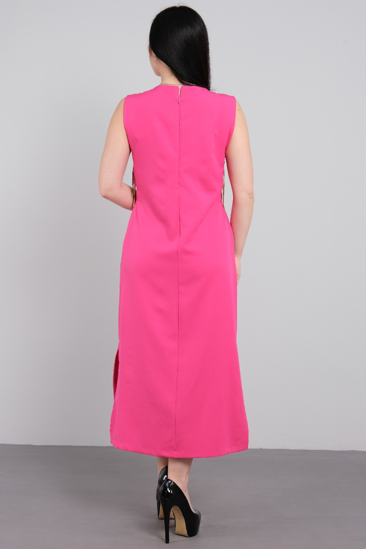 Casual Dresses-Fuchsia