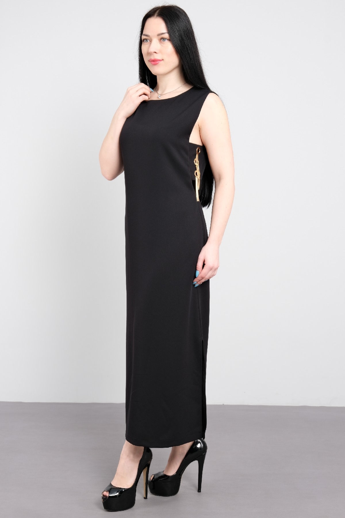 Casual Dresses-Black