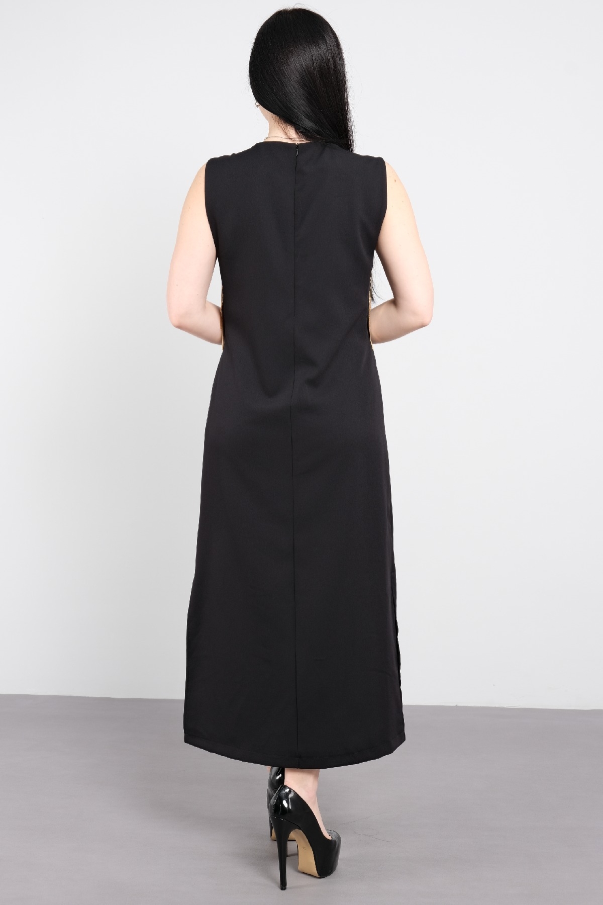 Casual Dresses-Black