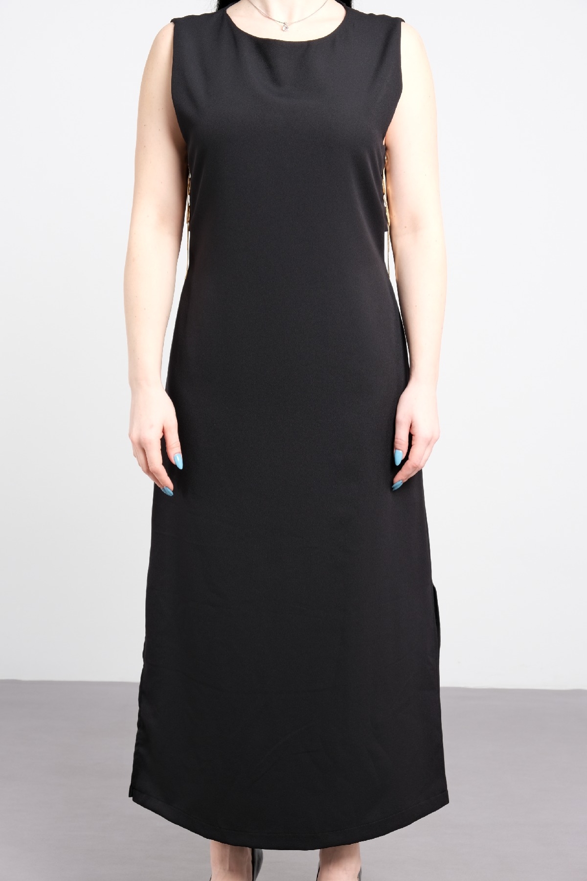 Casual Dresses-Black