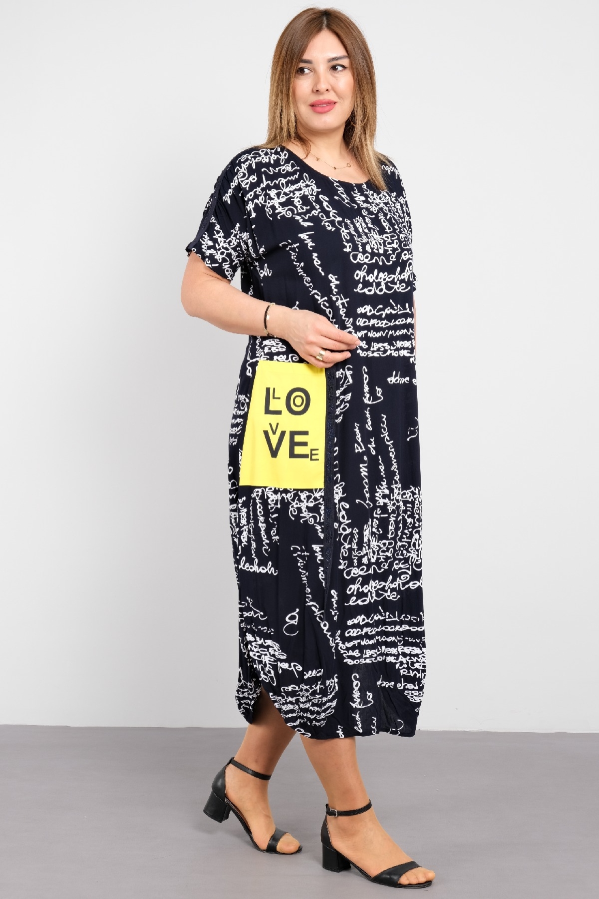 Casual Dresses-Yellow