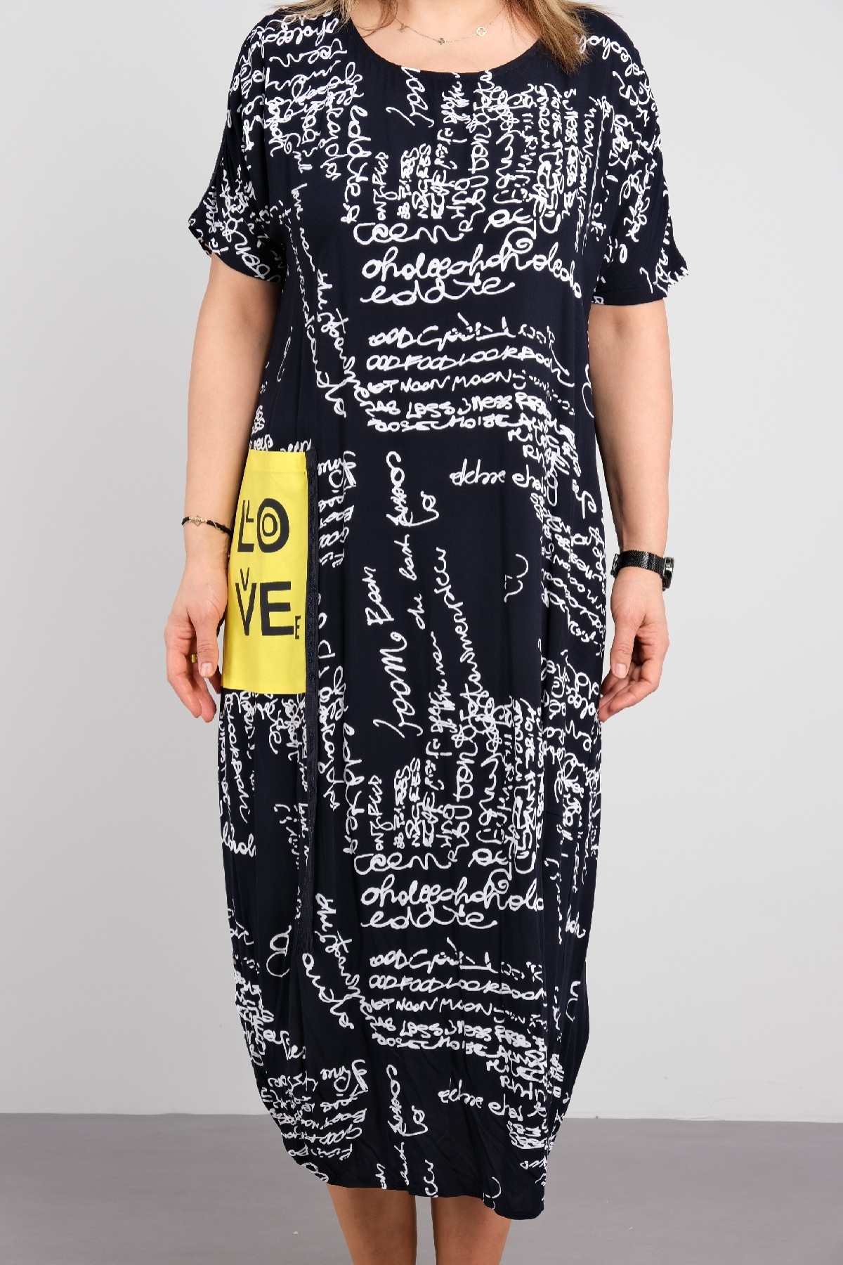 Casual Dresses-Yellow