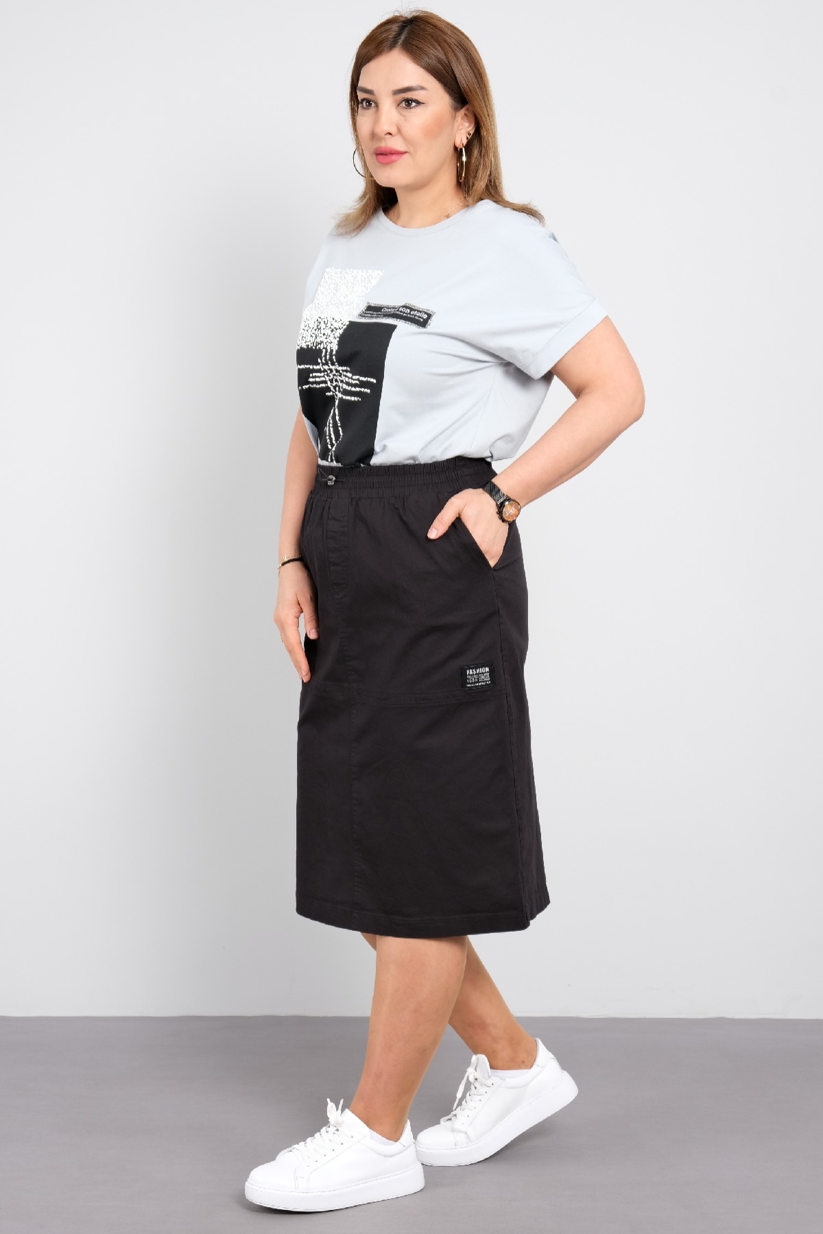 Two-Piece Suit-GRAY - BLACK