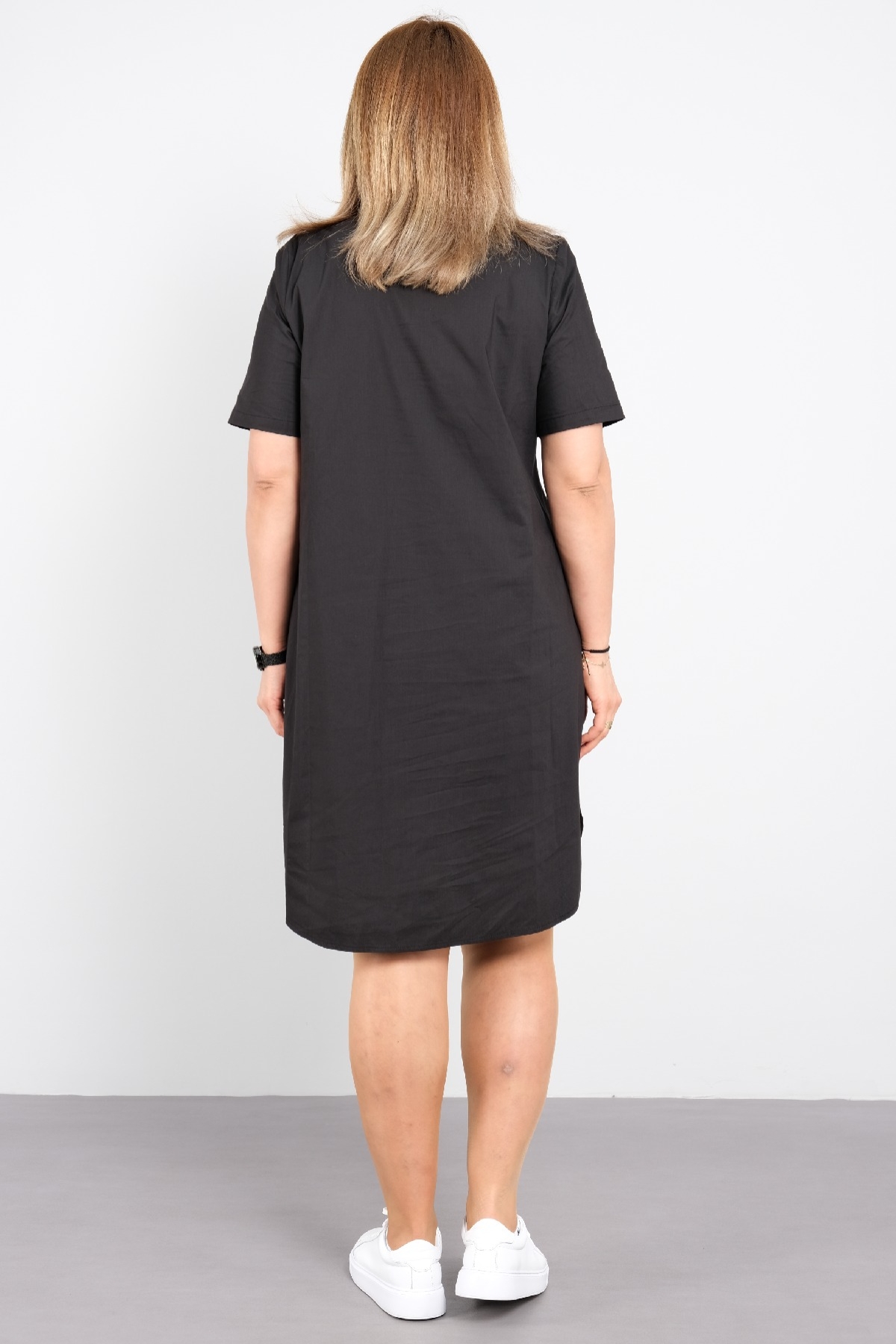 Casual Dresses-Black