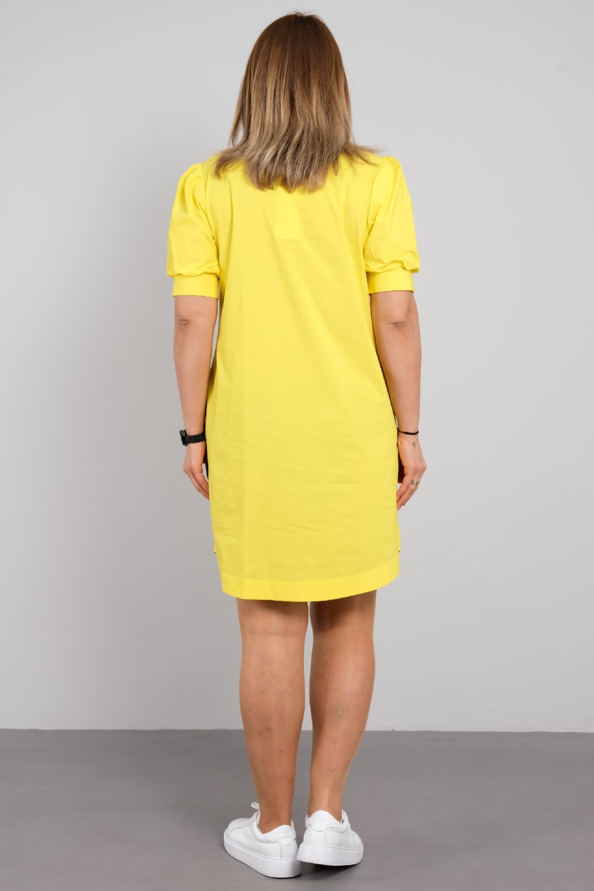Casual Dresses-Yellow