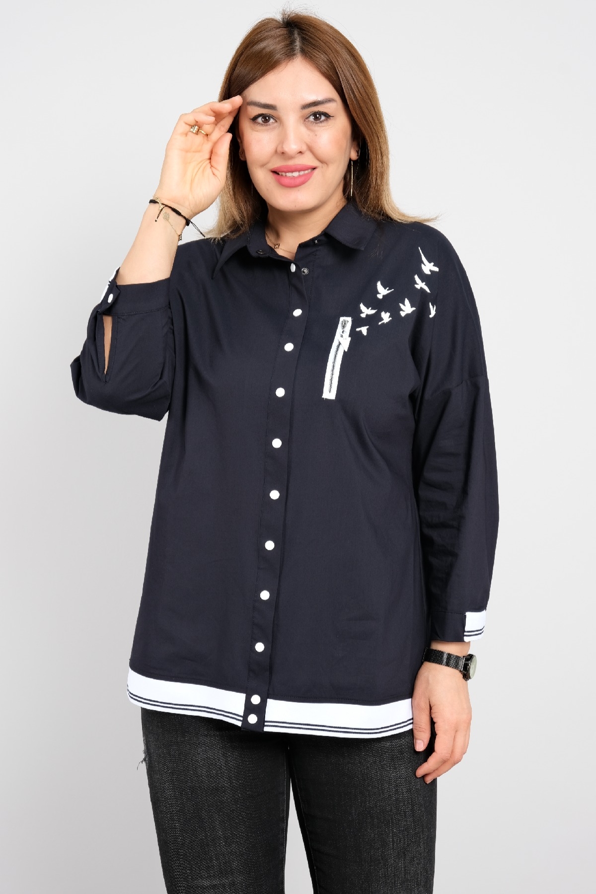 Shirt-Dark Blue