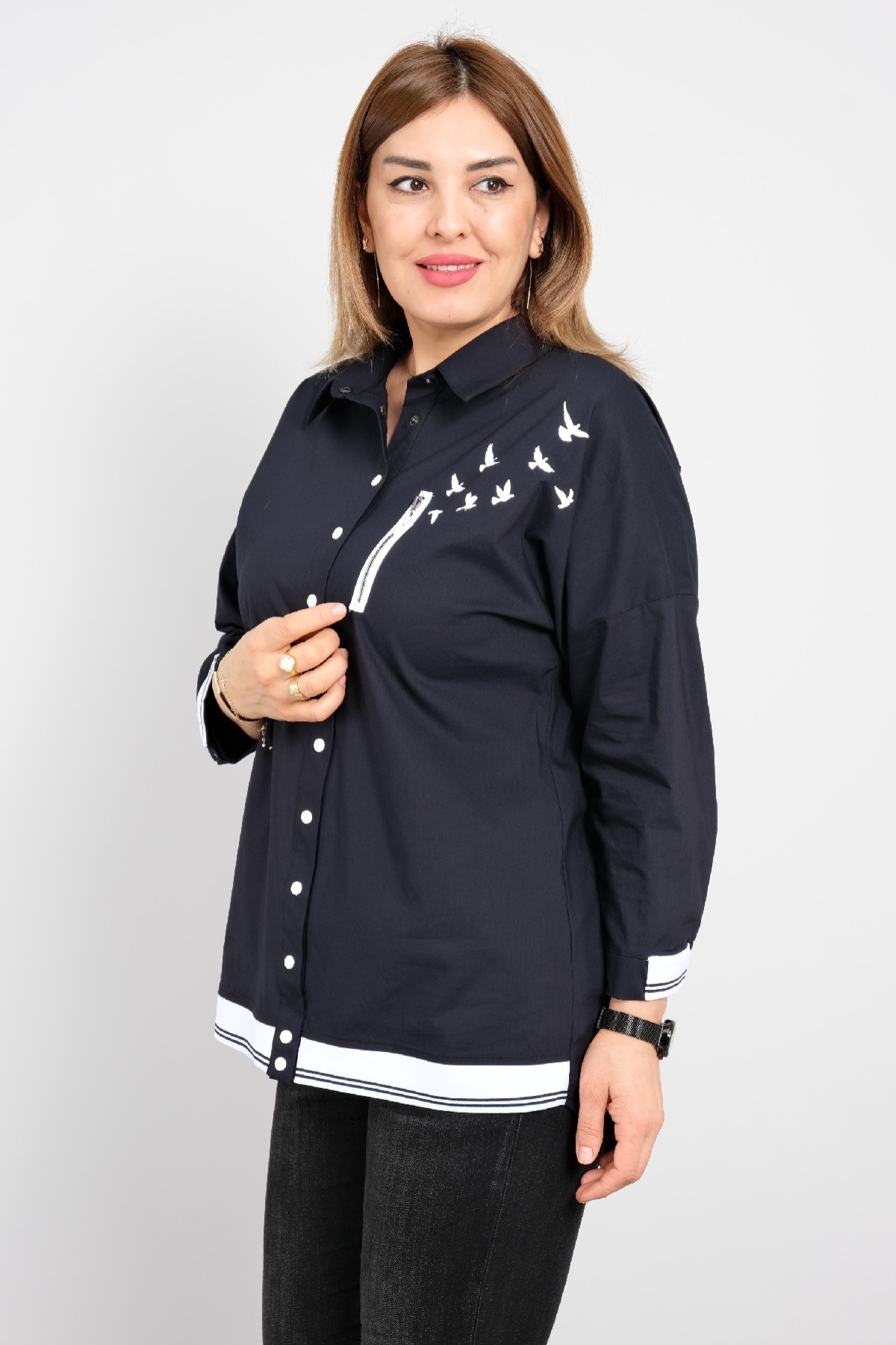 Shirt-Dark Blue