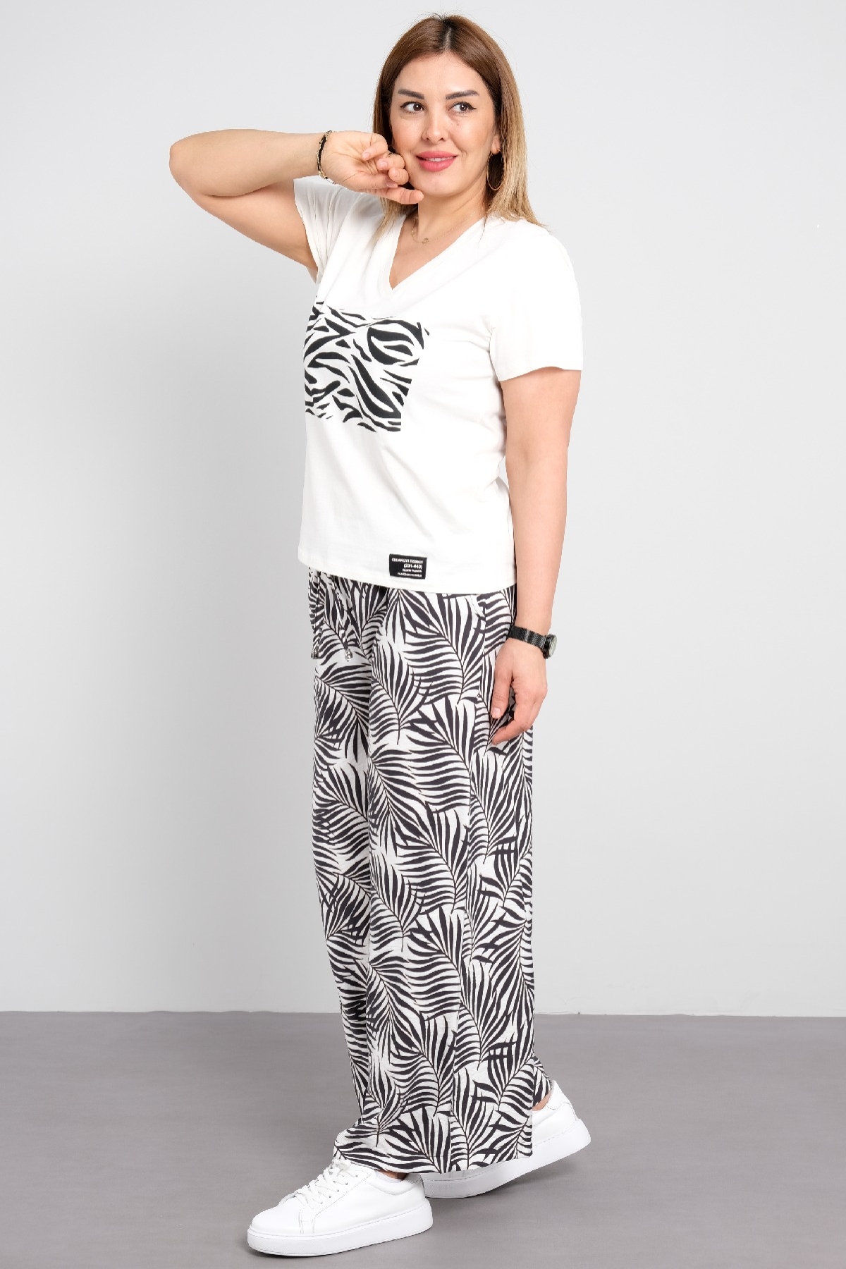 Two-Piece Suit-White