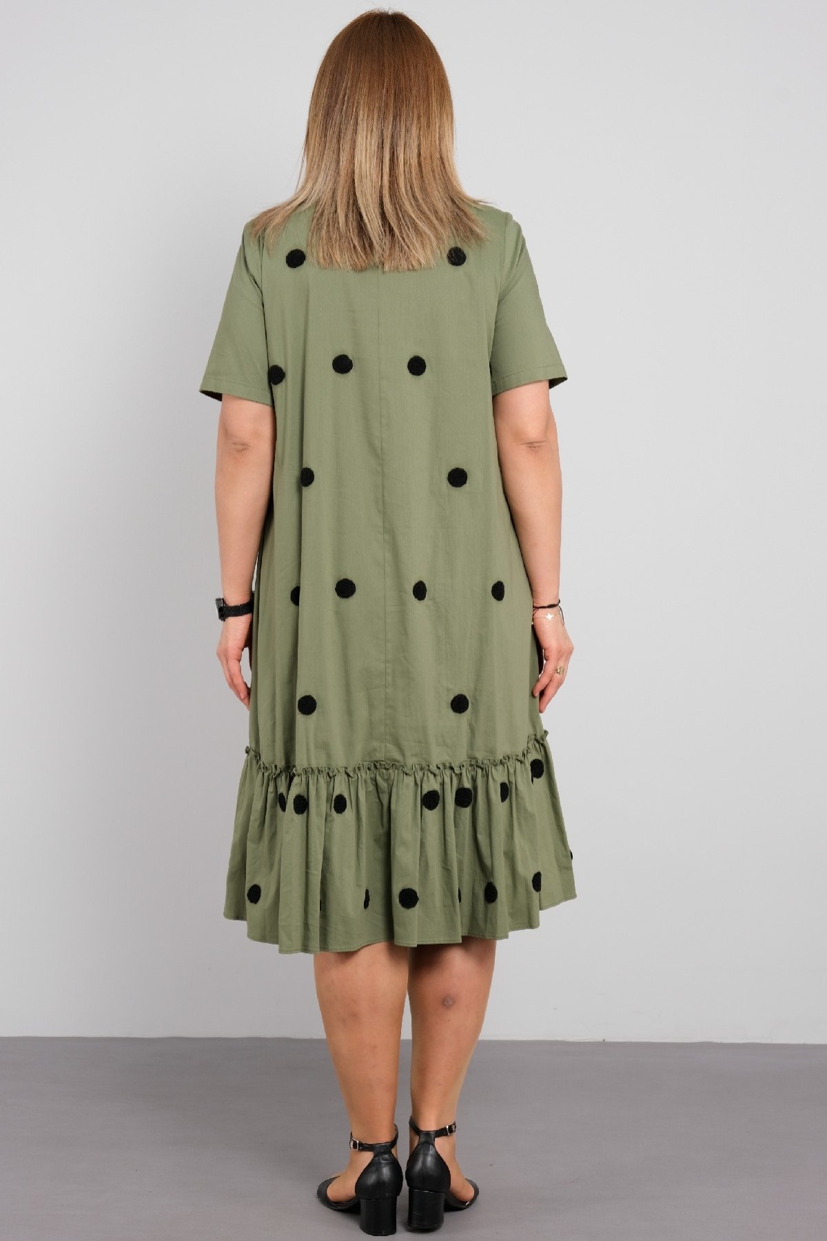 Casual Dresses-Khaki