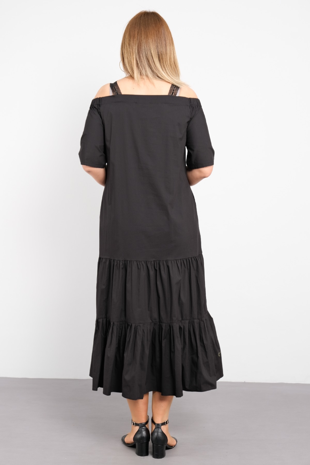 Casual Dresses-Black