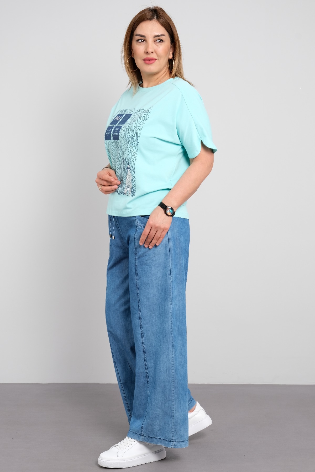 Two-Piece Suit-Turquoise