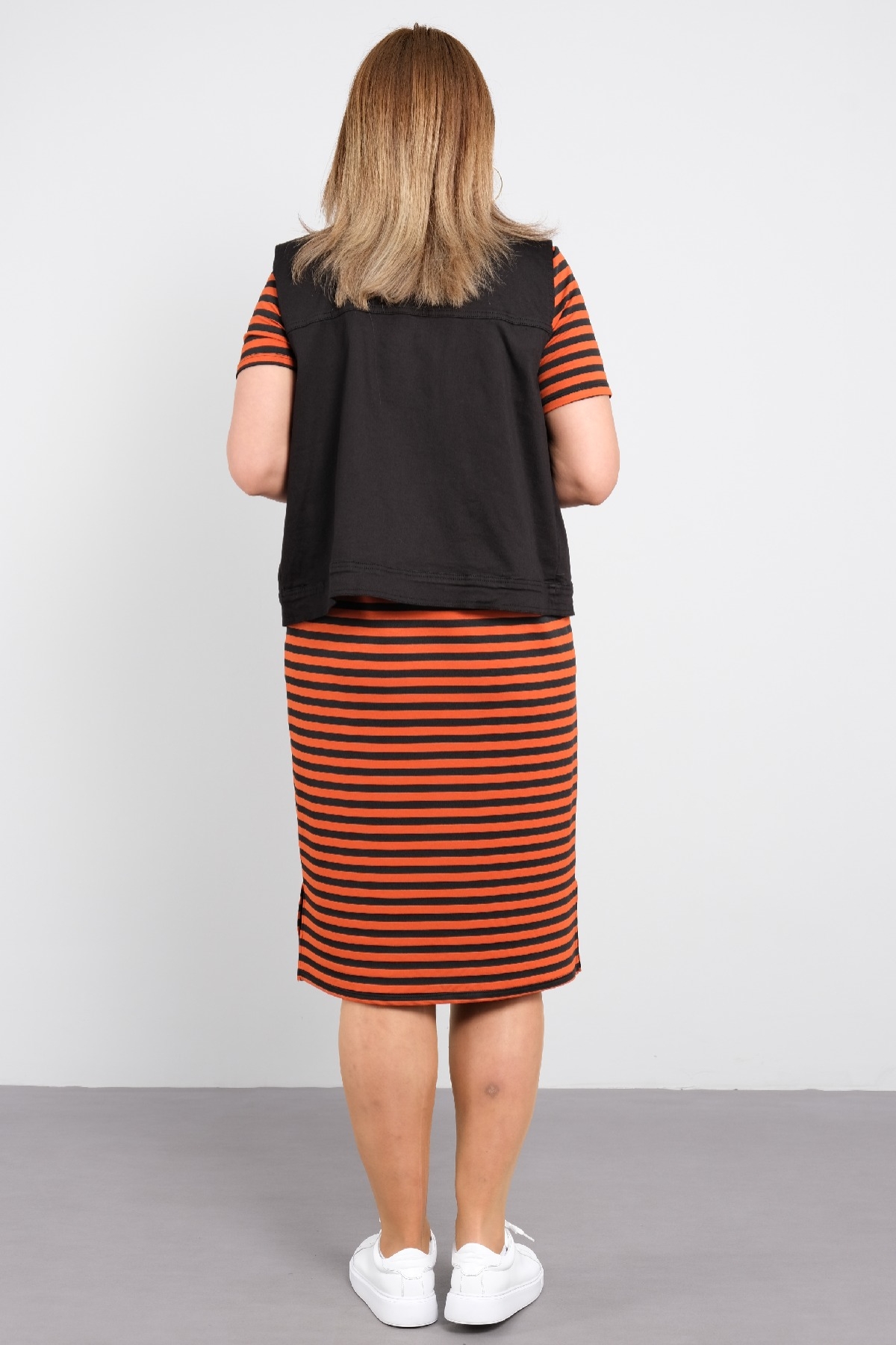 Casual Dresses-Orange