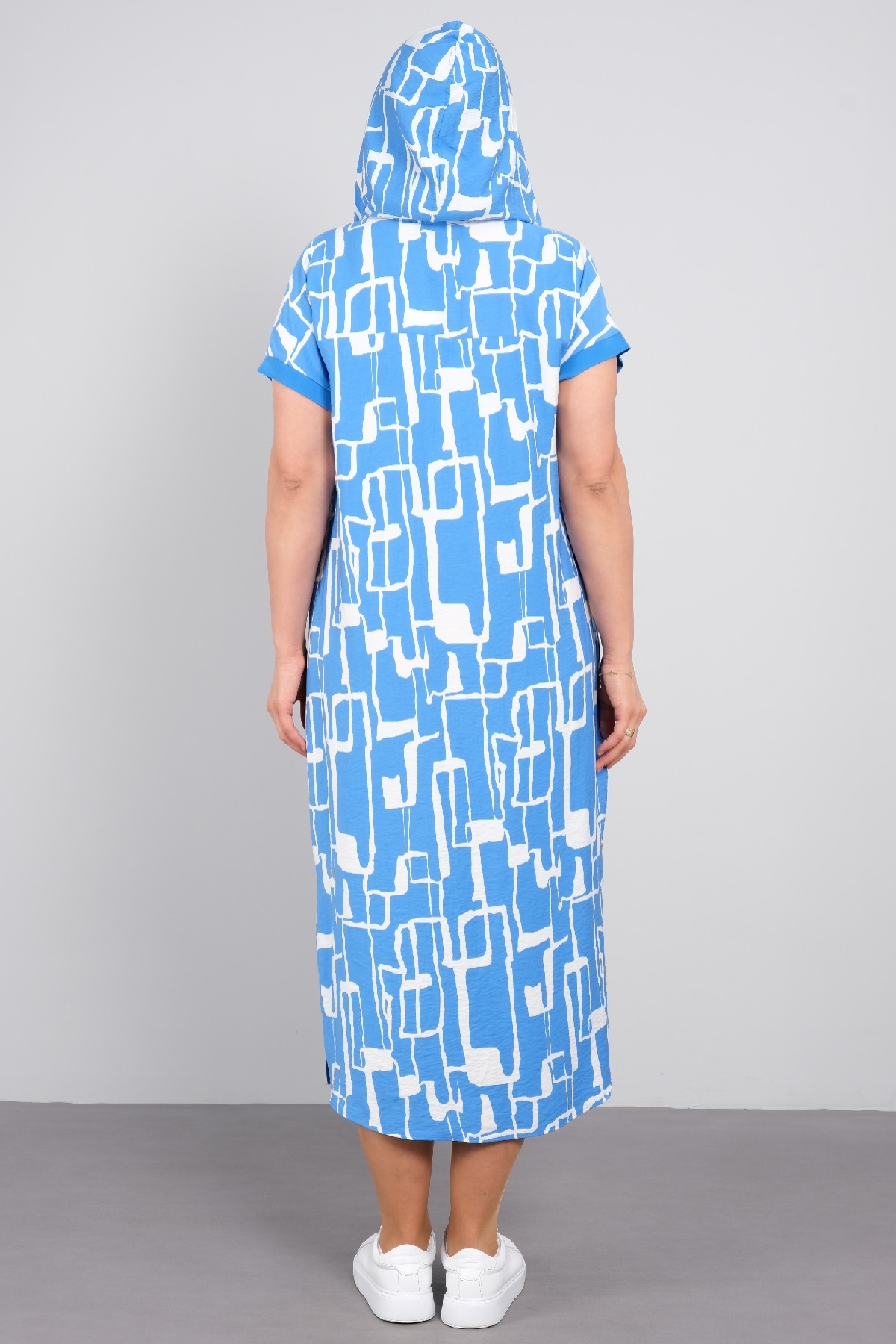 Casual Dresses-Blue