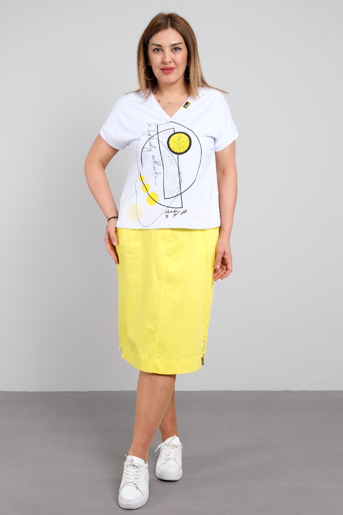 Two-Piece Suit-Yellow
