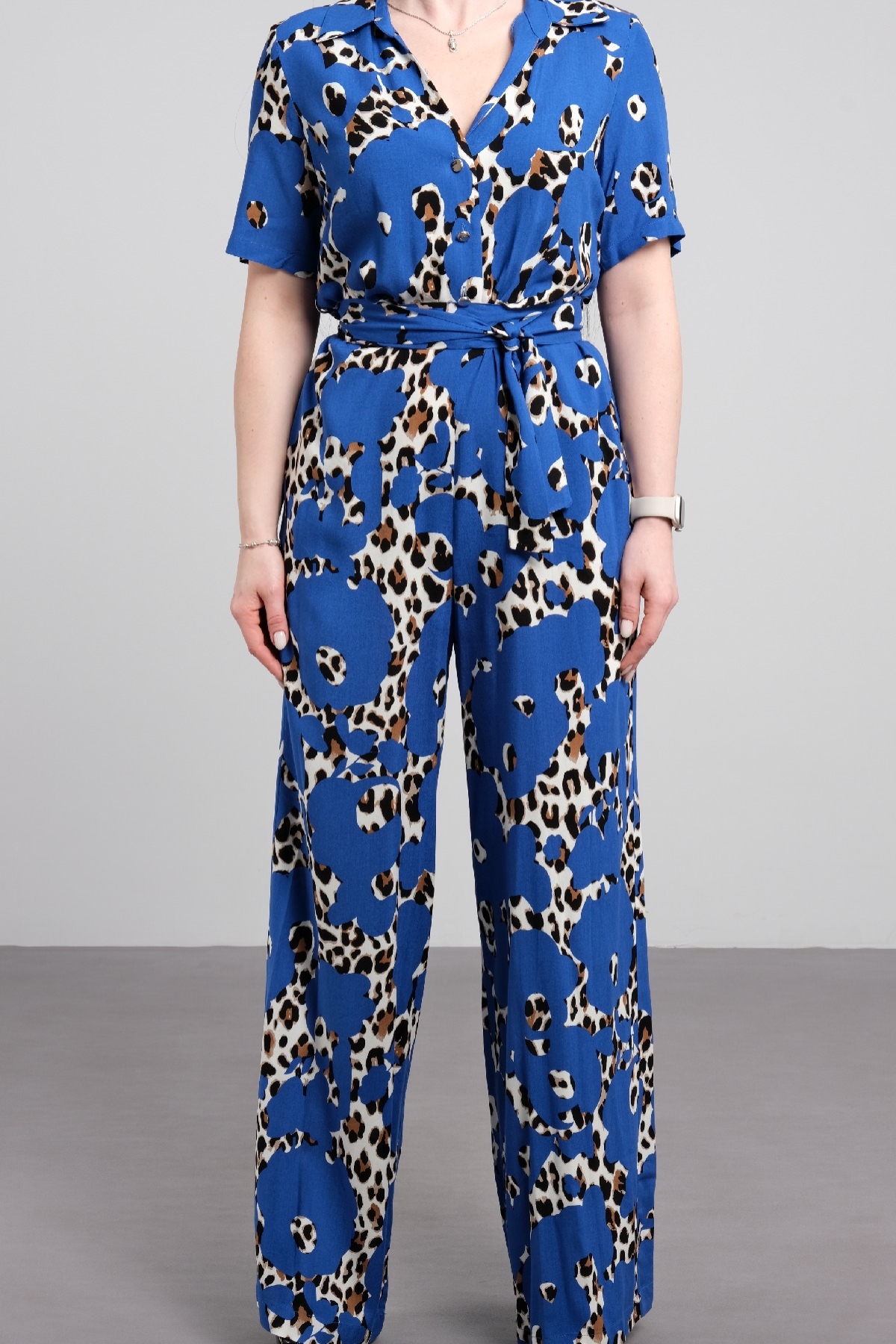 Jumpsuits-Bright Blue