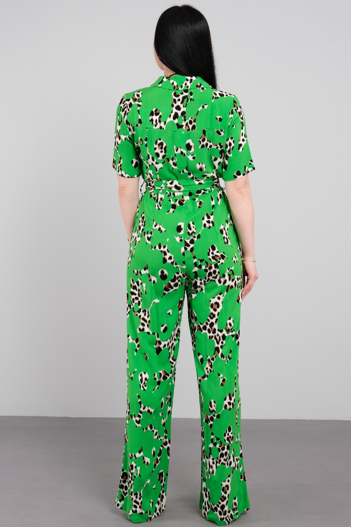 Jumpsuits-GREEN - WHITE