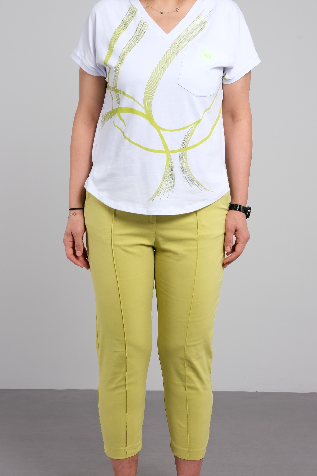 Two-Piece Suit-Pistachio Green