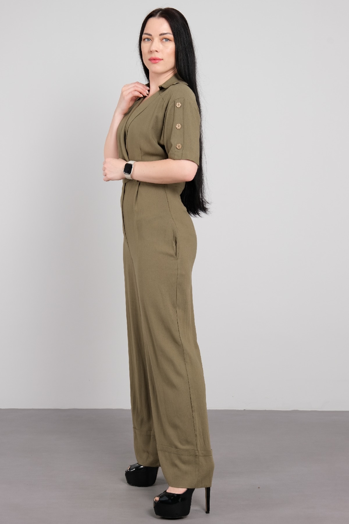 Jumpsuits-Khaki