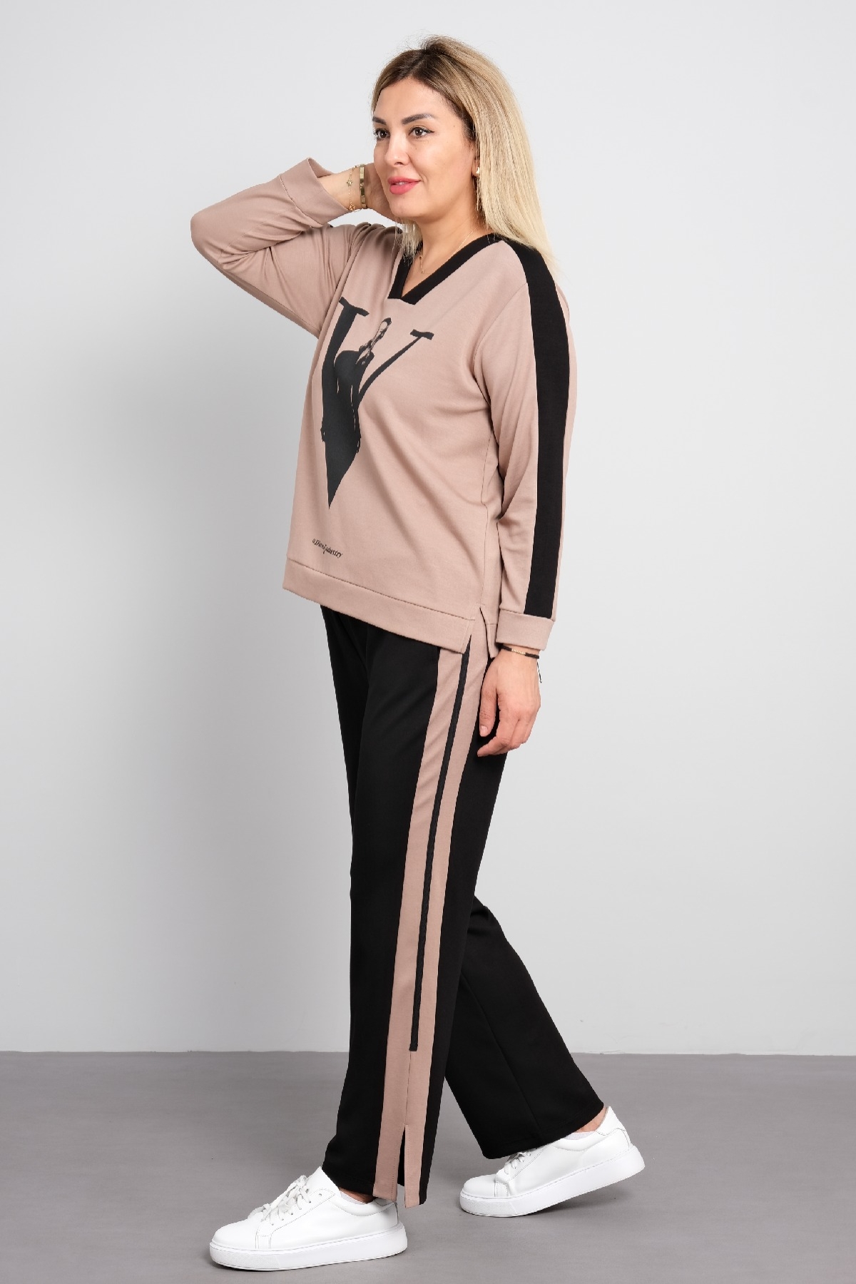 Two-Piece Suit-Mink