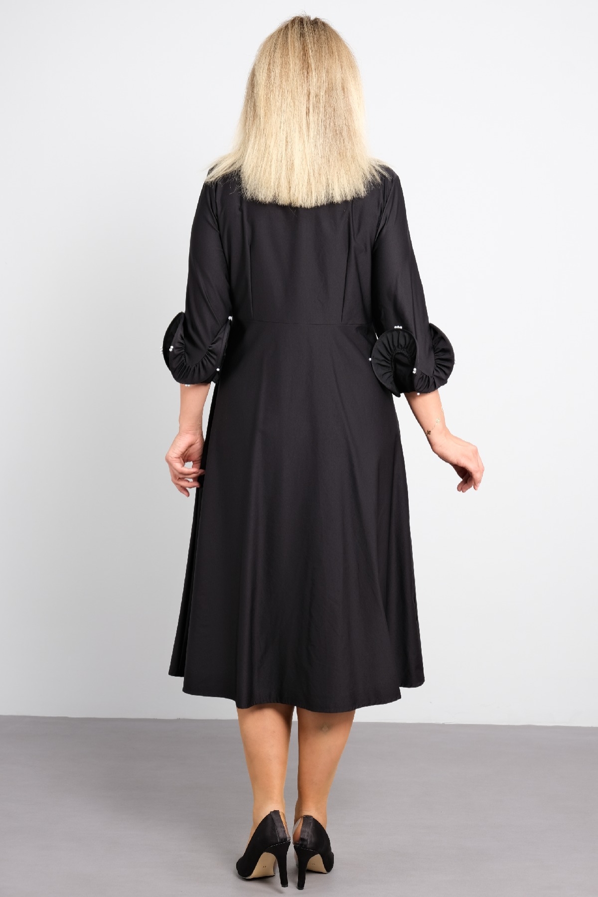 Casual Dresses-Black