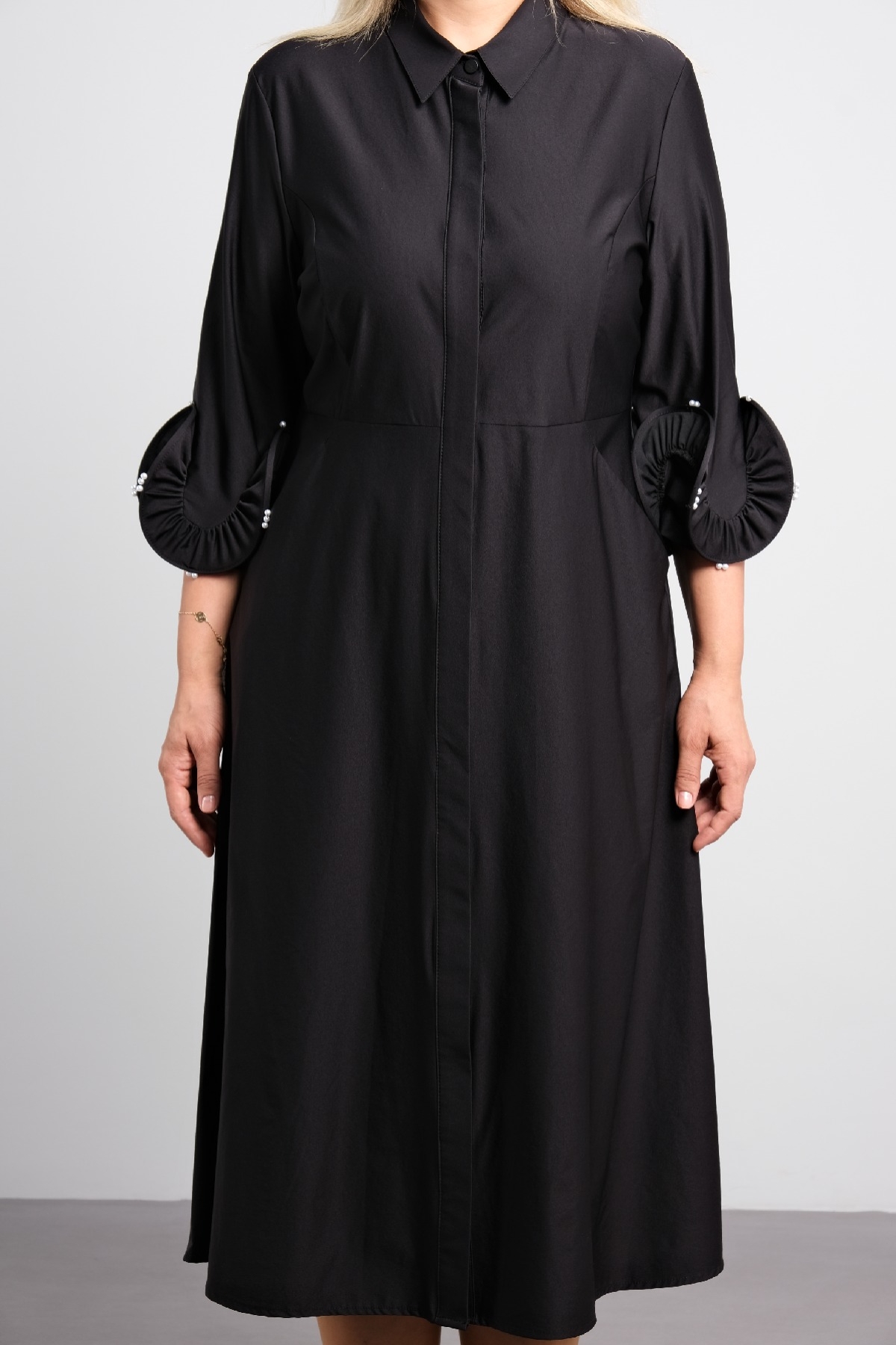 Casual Dresses-Black