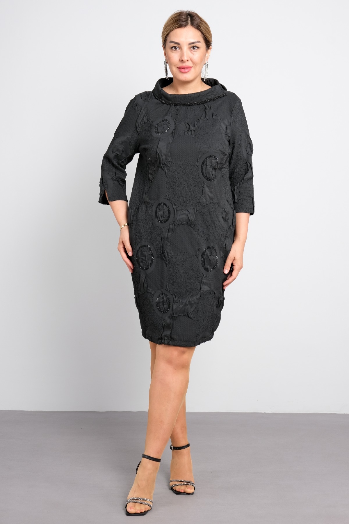 Casual Dresses-Black