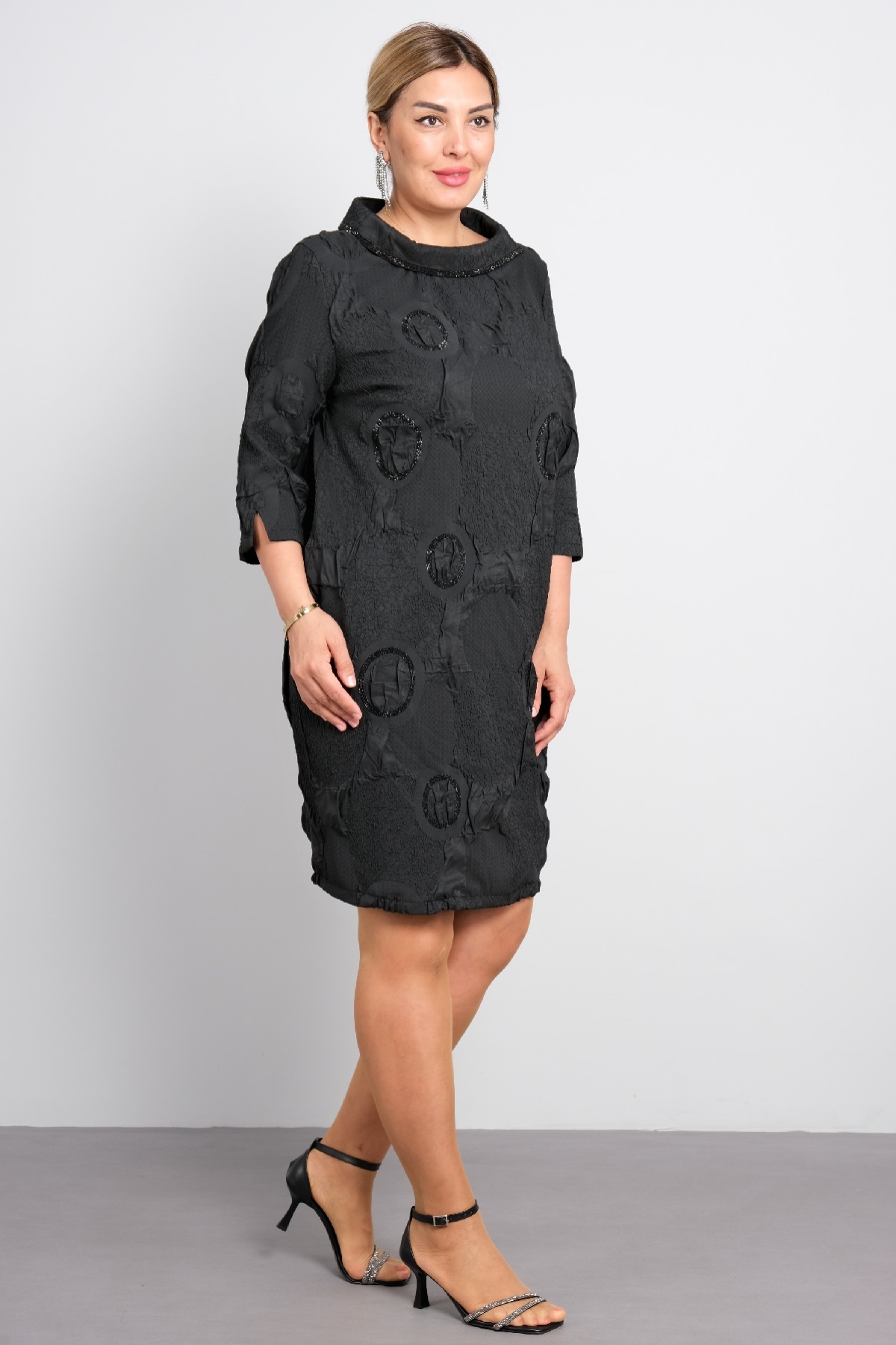 Casual Dresses-Black