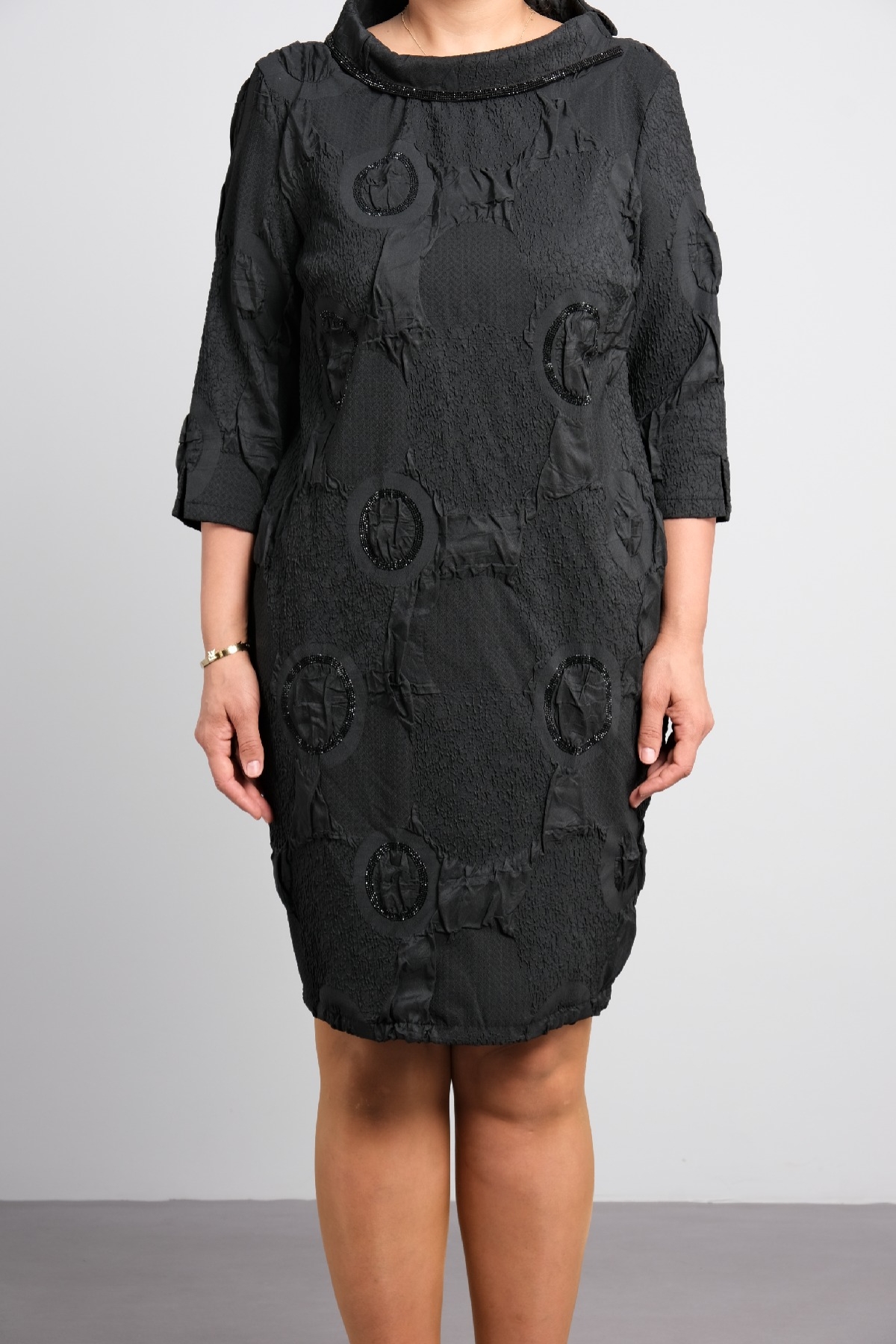 Casual Dresses-Black