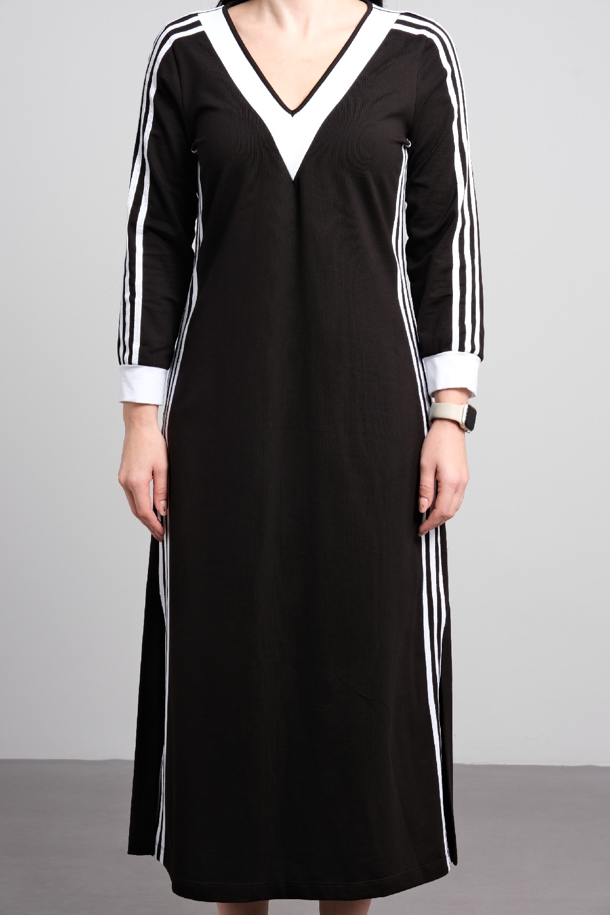Günlük Elbiseler-Siyah